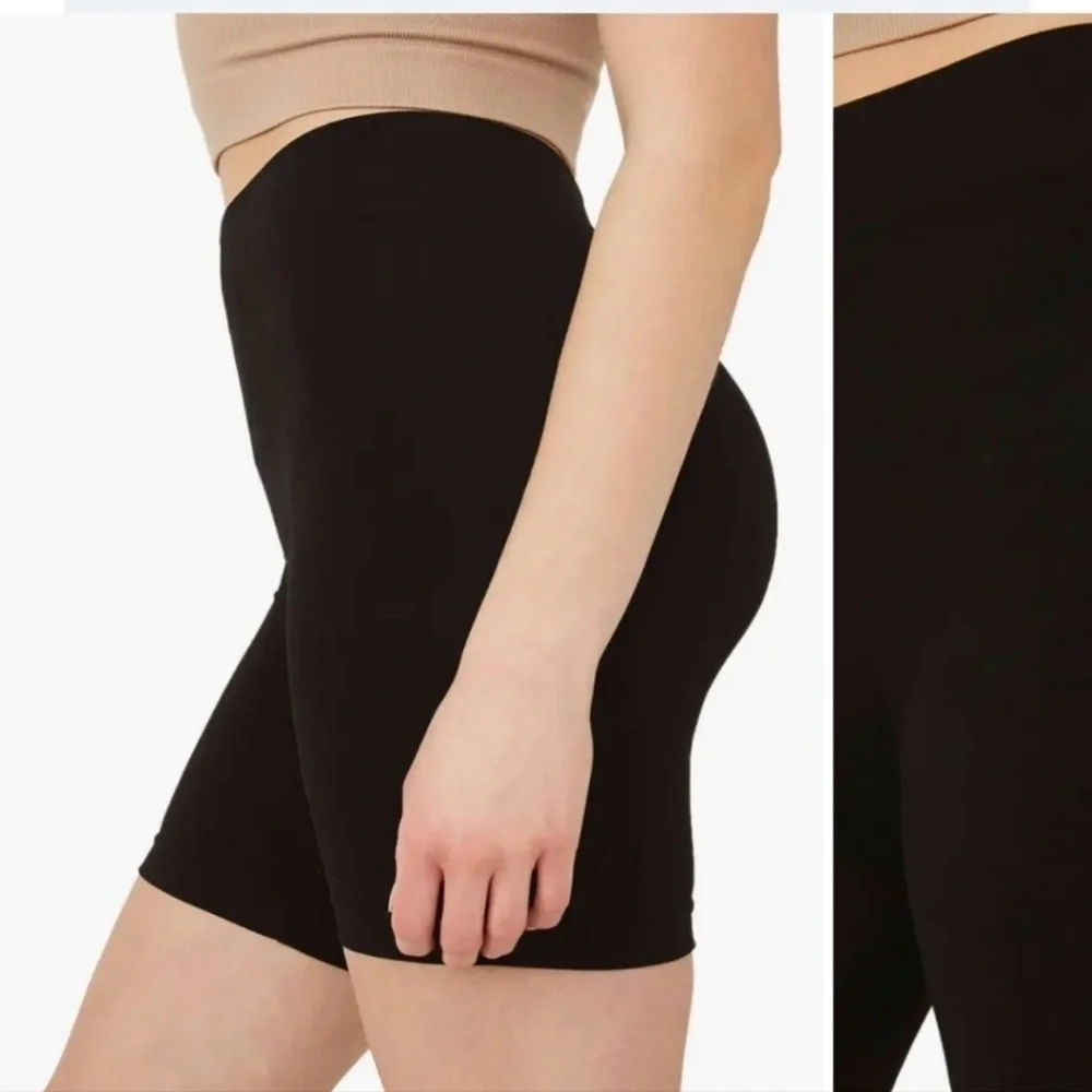 NEW Free People Intimately Seamless Bike Shorts Black M/L