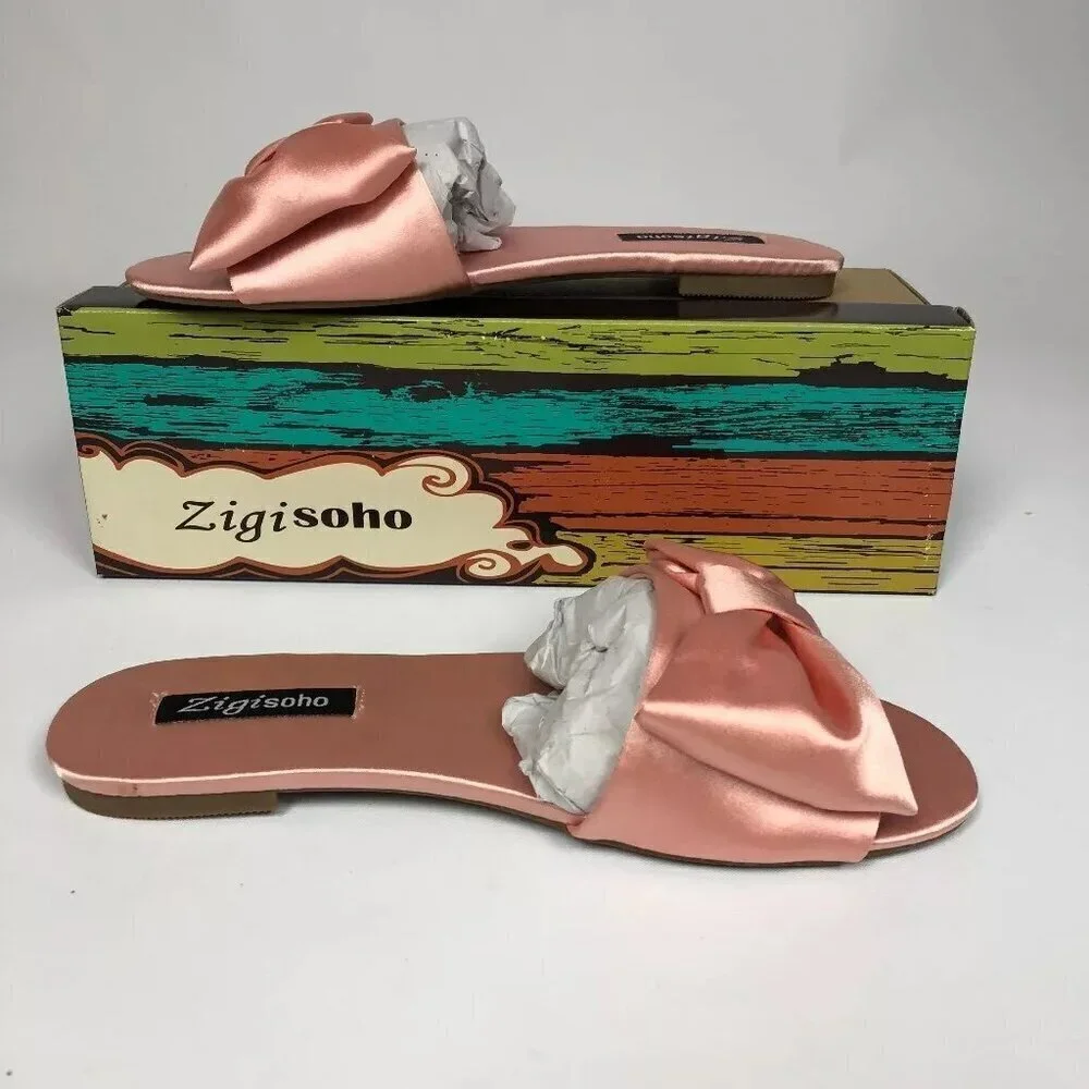 ZIGIny Valiant Flat Sandals Light Pink 7M