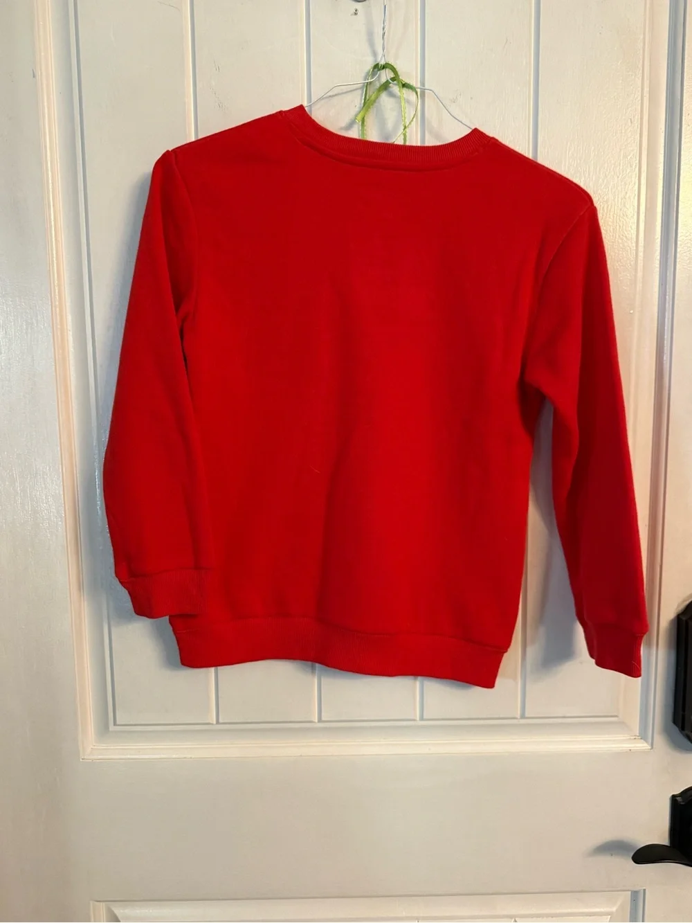 Hello Kitty Red 'Merry & Bright' Holiday Sweatshirt with Tree Graphic