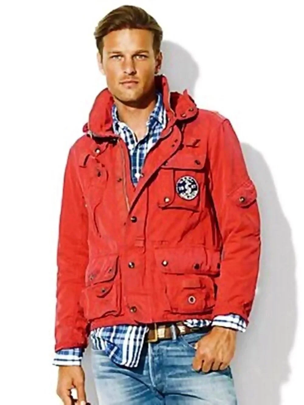 Polo Ralph Lauren sleeve26 red stowable