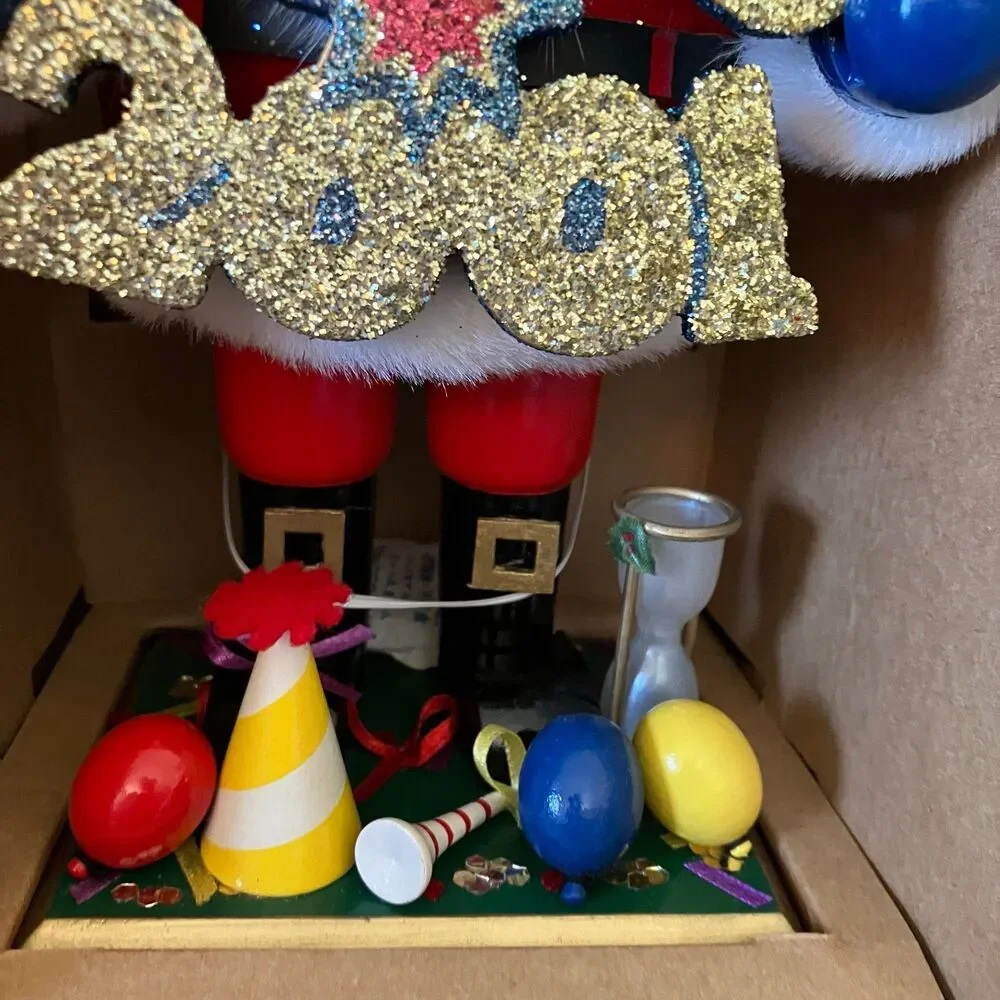 Vtg Christmas Nutcracker Celebration Santa Village Old World 2000 2001 Ltd Edit