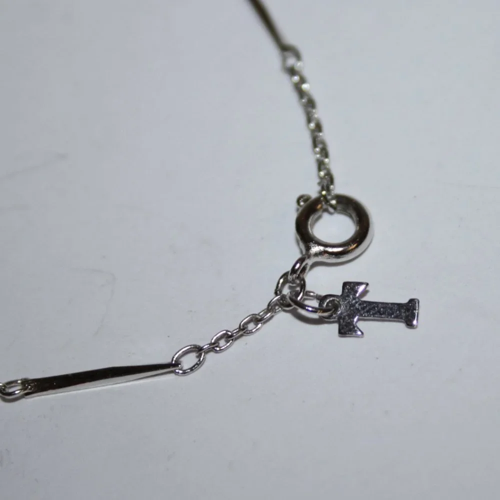 Beautiful silver chain bracelet 7.25