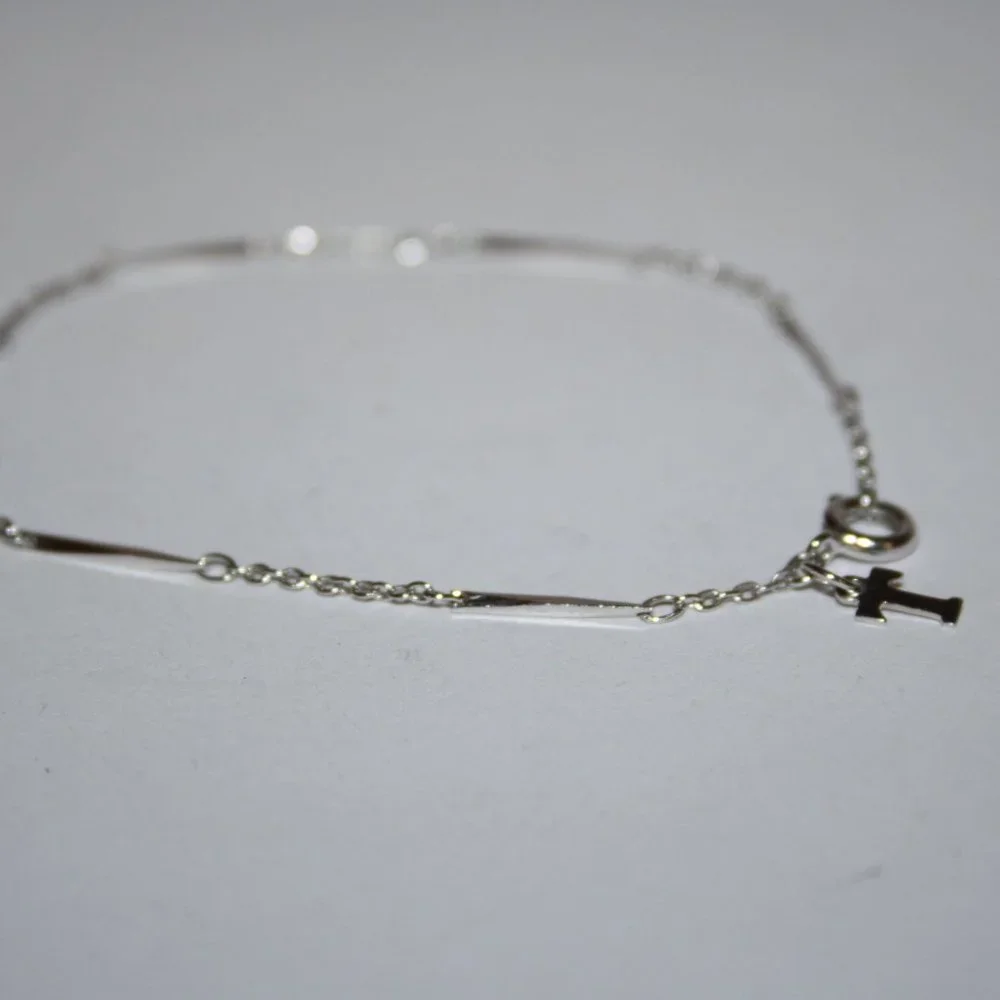 Beautiful silver chain bracelet 7.25