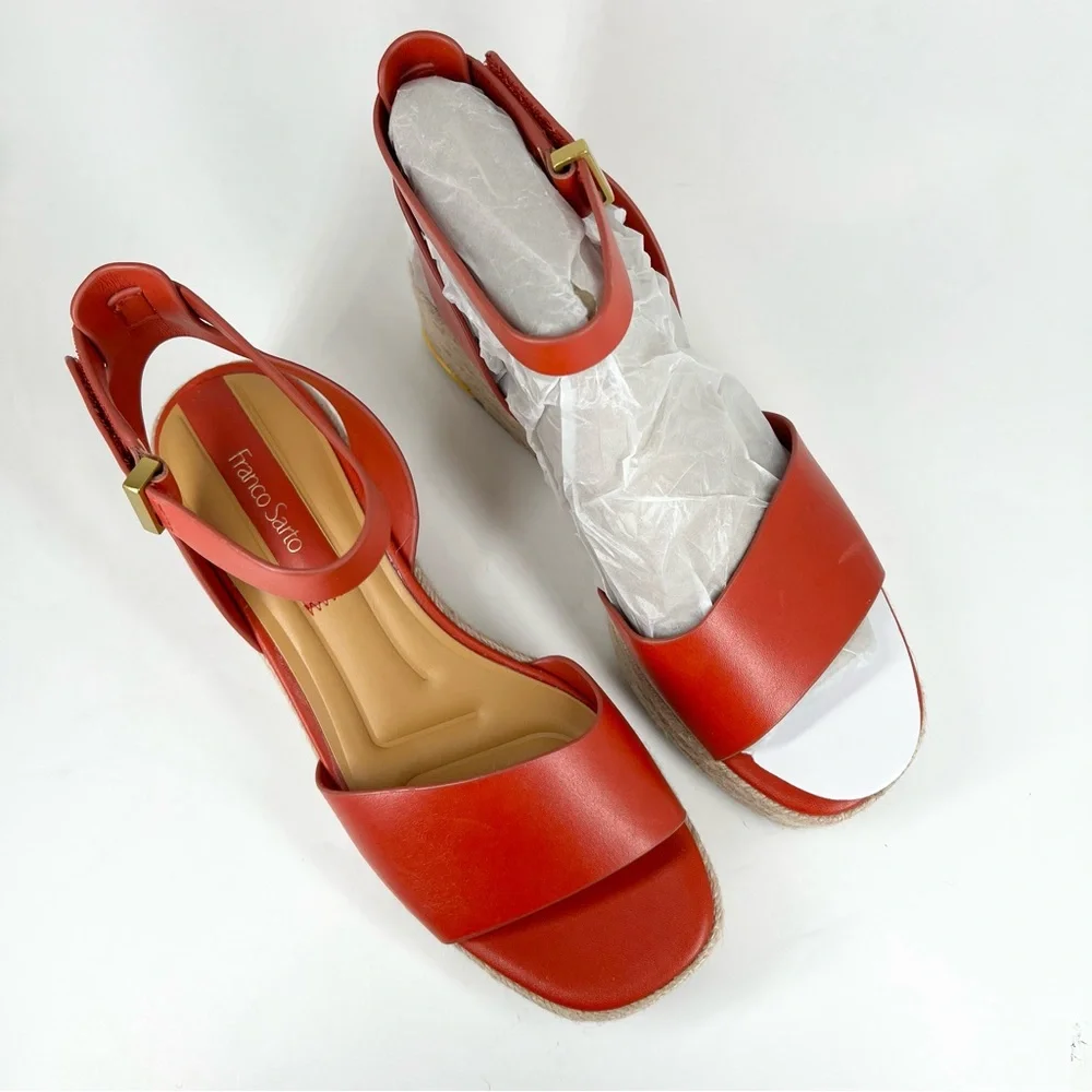 Franco Sarto strap vibrant open
