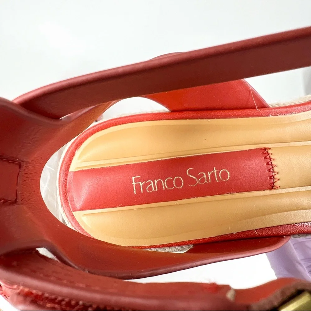 Franco Sarto sole leather