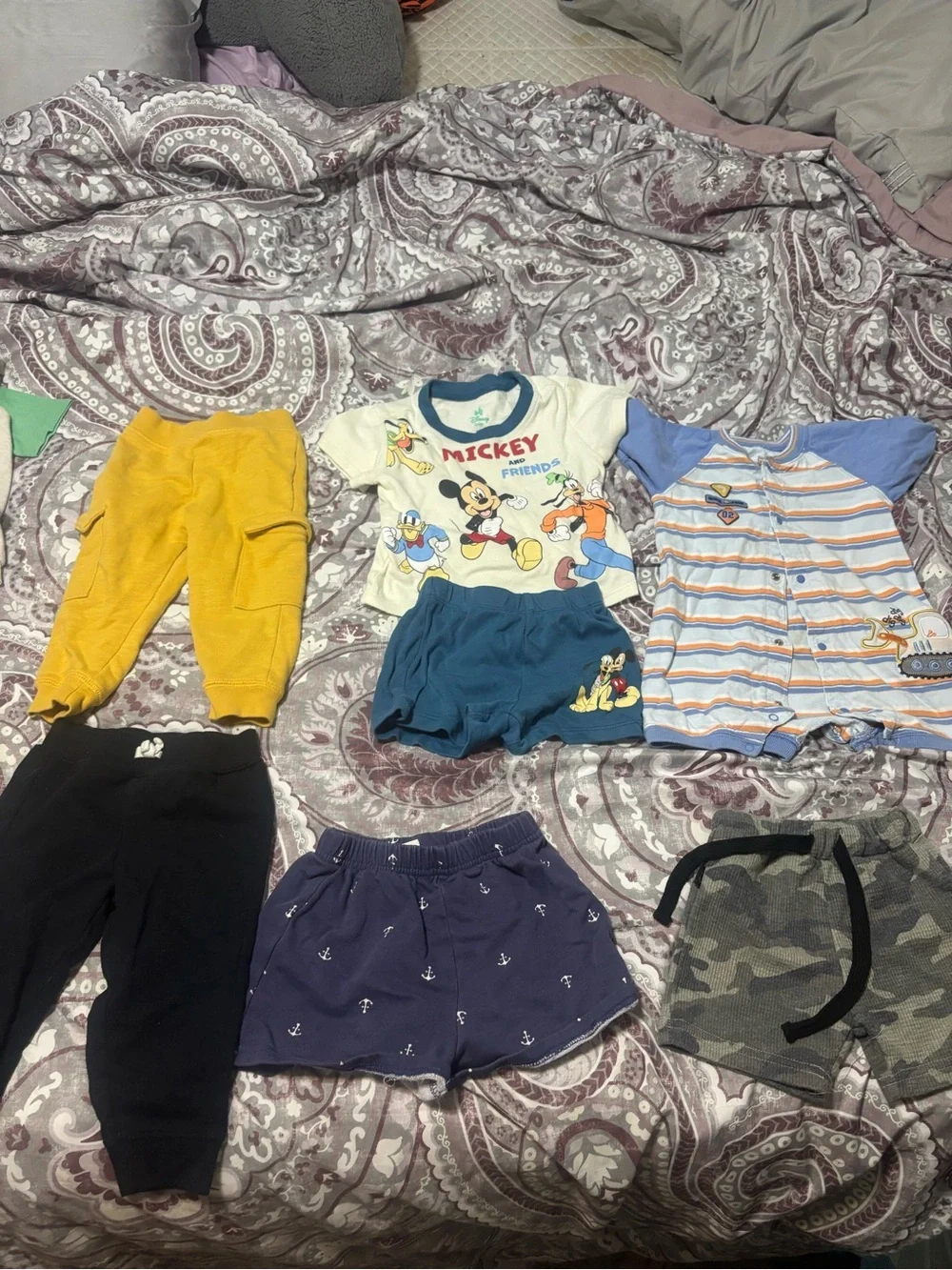 Ralph Lauren, Carter's, and Disney Baby Boy Clothing Lot