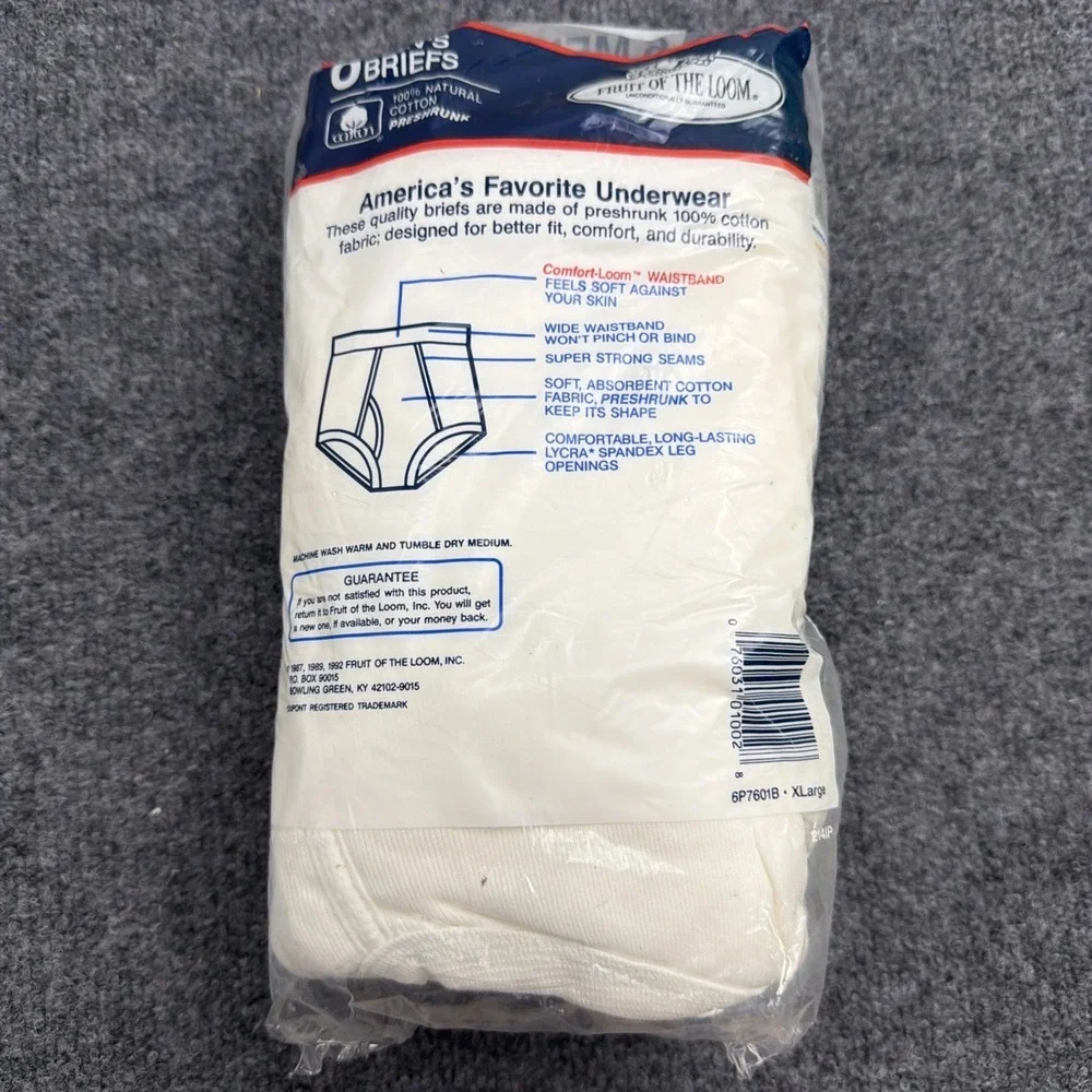Fruit of the Loom product pack