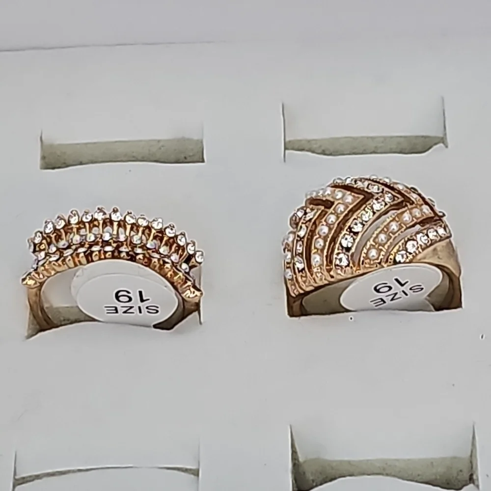 N/A rings women rhinestones