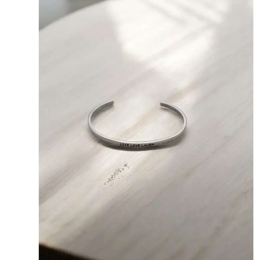 Caring Cuffs 'Live Love Laugh