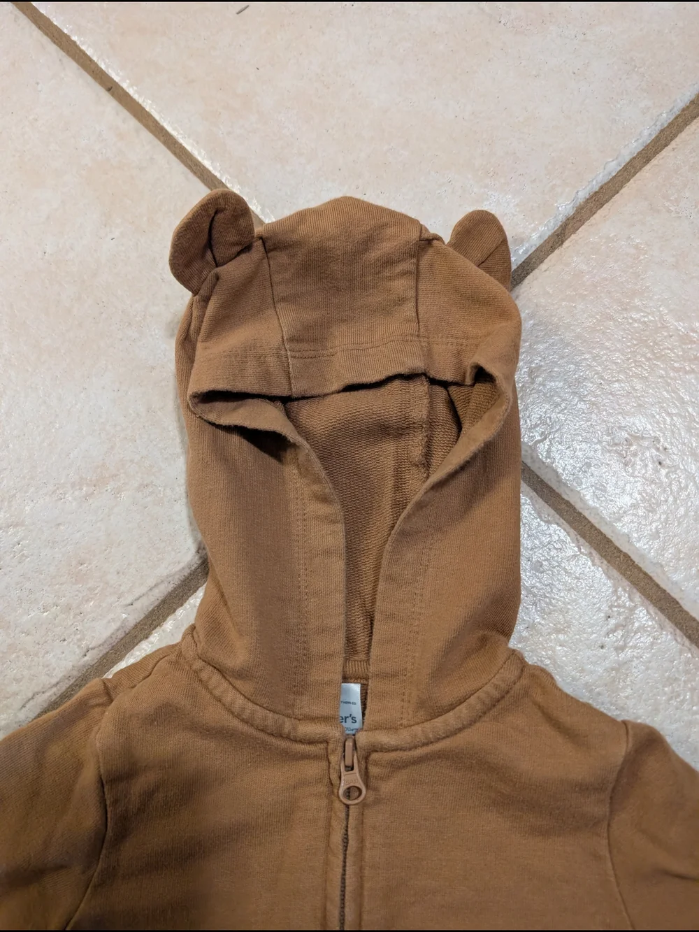 Carters soft zip