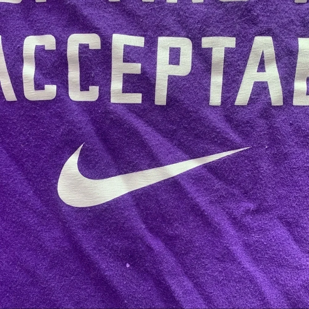 Nike quitting unacceptable
