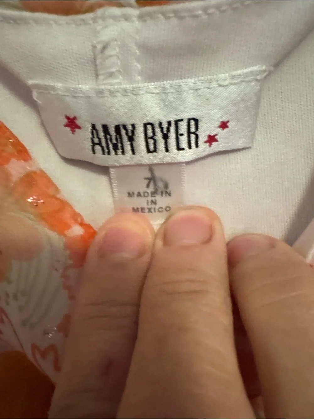 Amy Byer sweet sleeveless