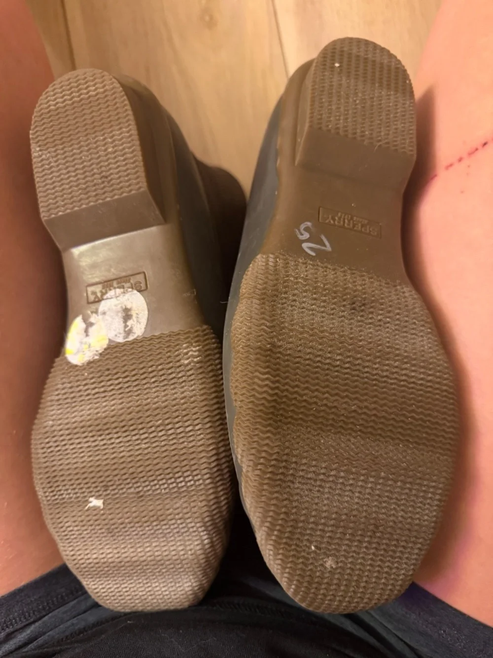 Sperry zipper smoke owned