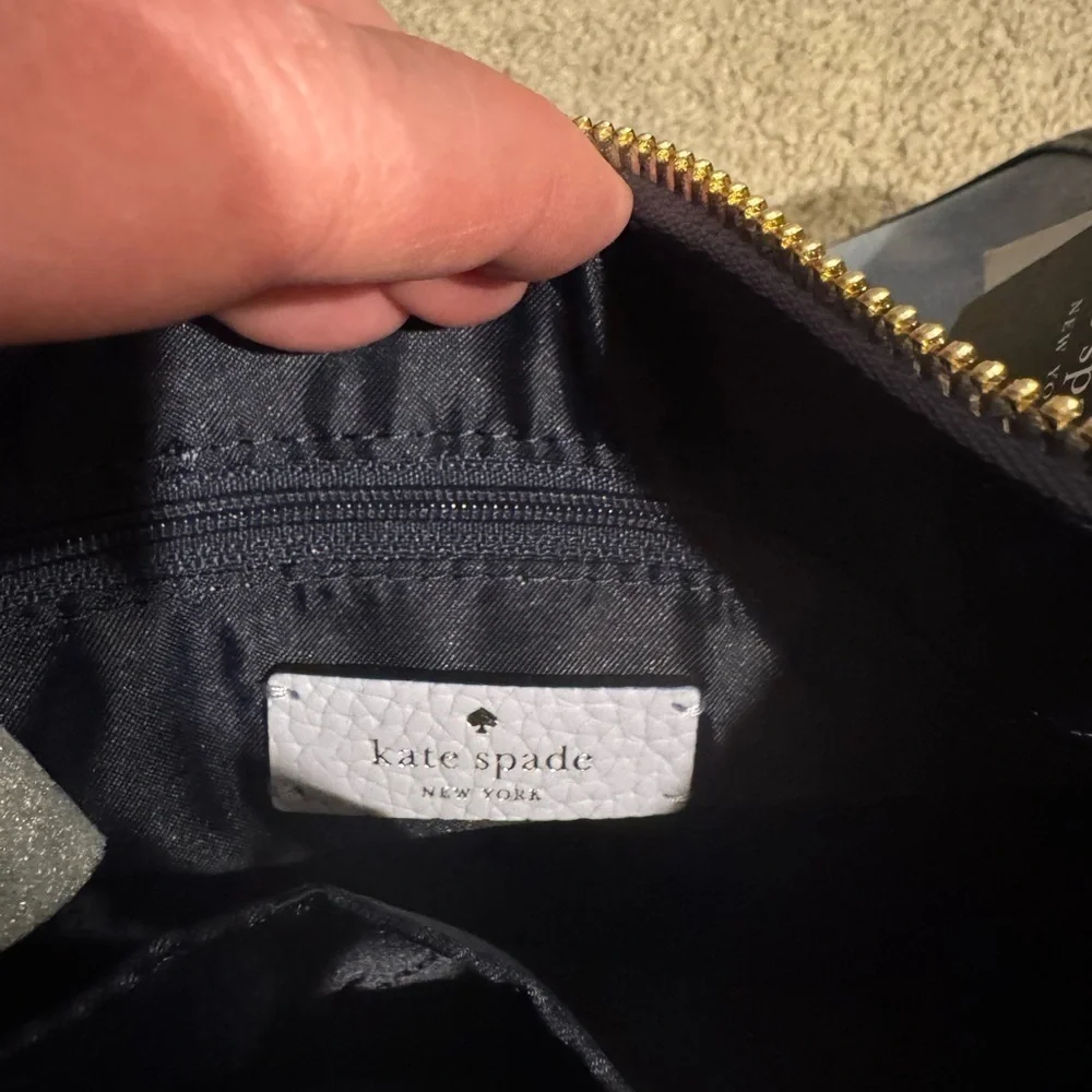 Kate Spade blue crossbody bag