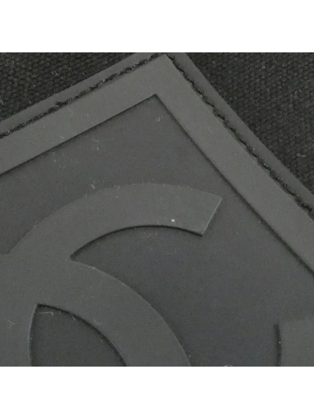 CHANEL scratches black it