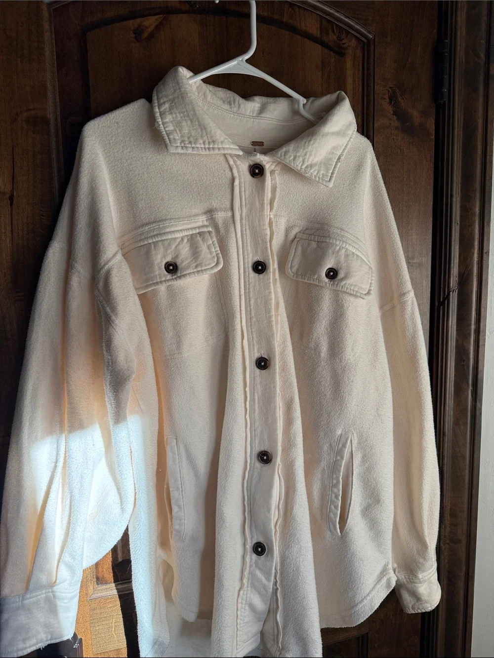 FREE PEOPLE Ruby Ivory Champagne Dreams Jacket