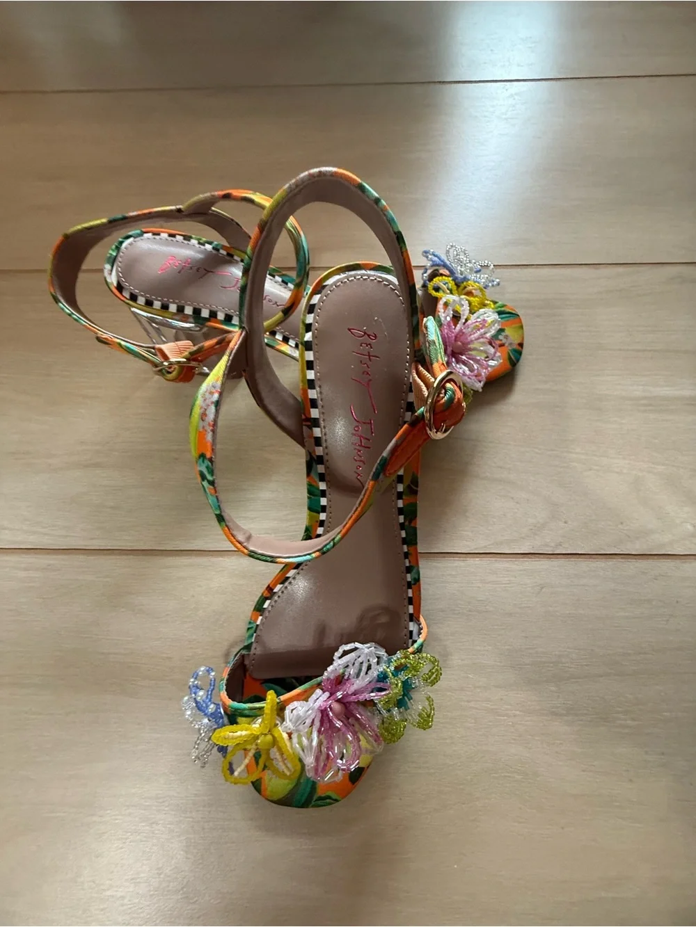Betsey Johnson bright yellow