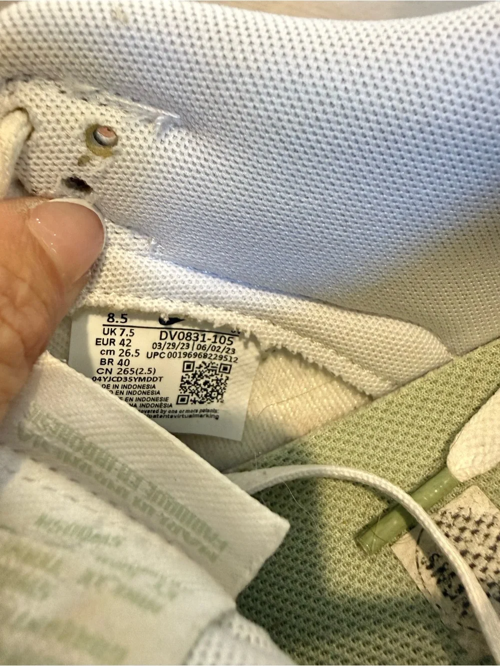Nike owned wear—please