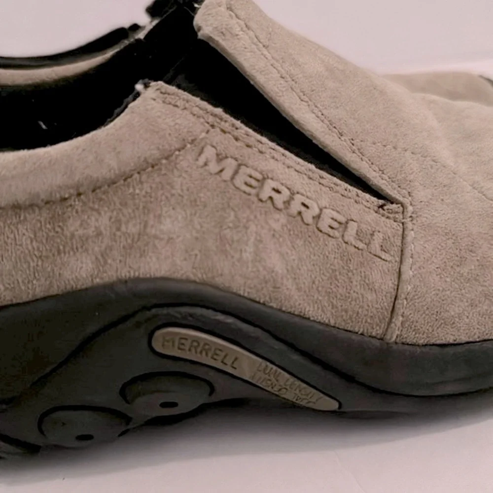 Merrell Jungle Moc, Suede, Grip and Shock Absorbing, EUC, sz 6.5