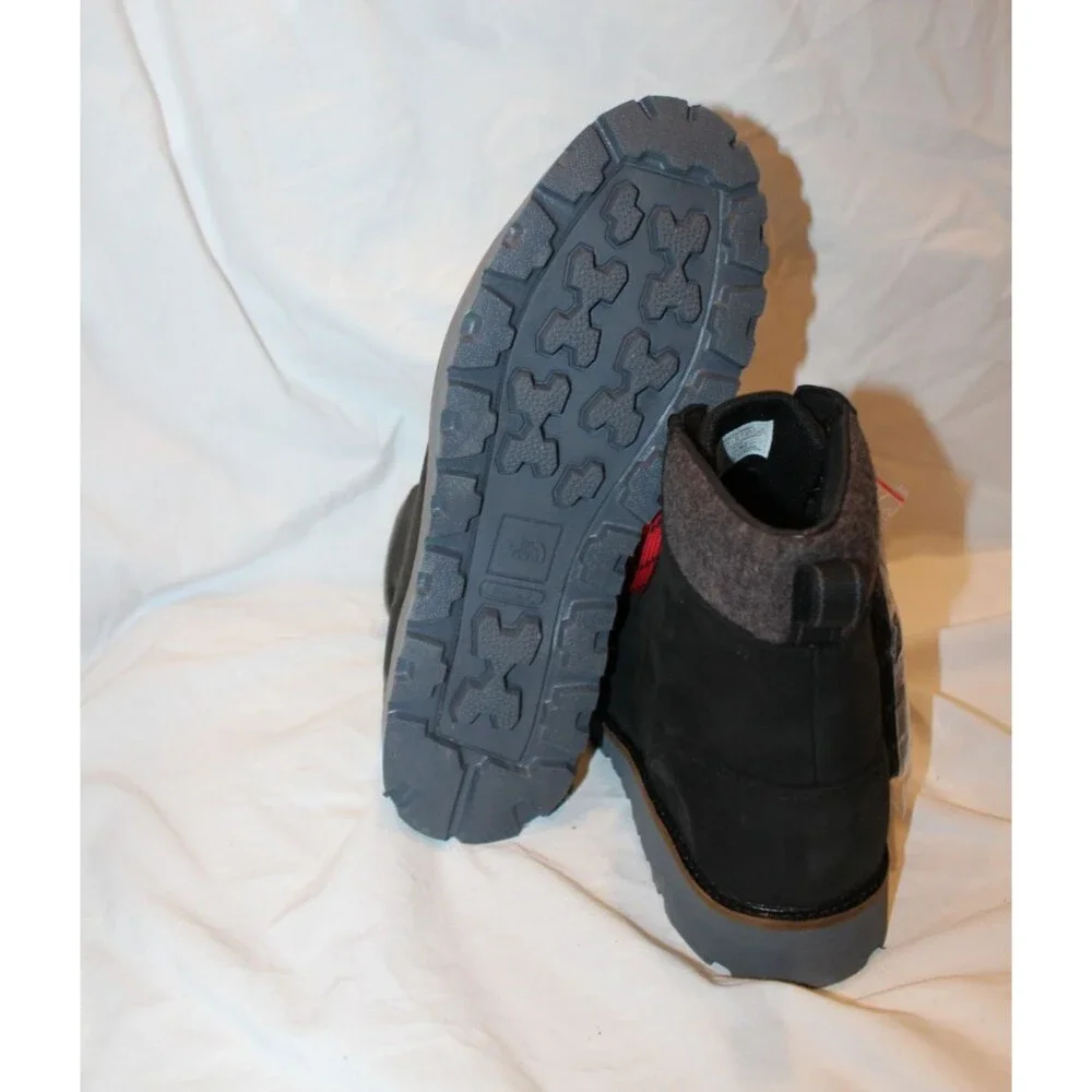 The North Face Work-To-Wear Suede Waterproof Boots Men's US 10.5 BLACK NEW