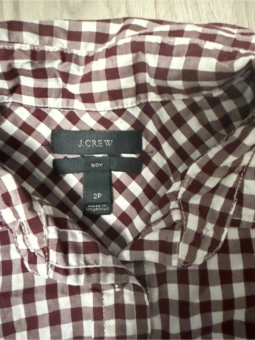 J. Crew boy cut