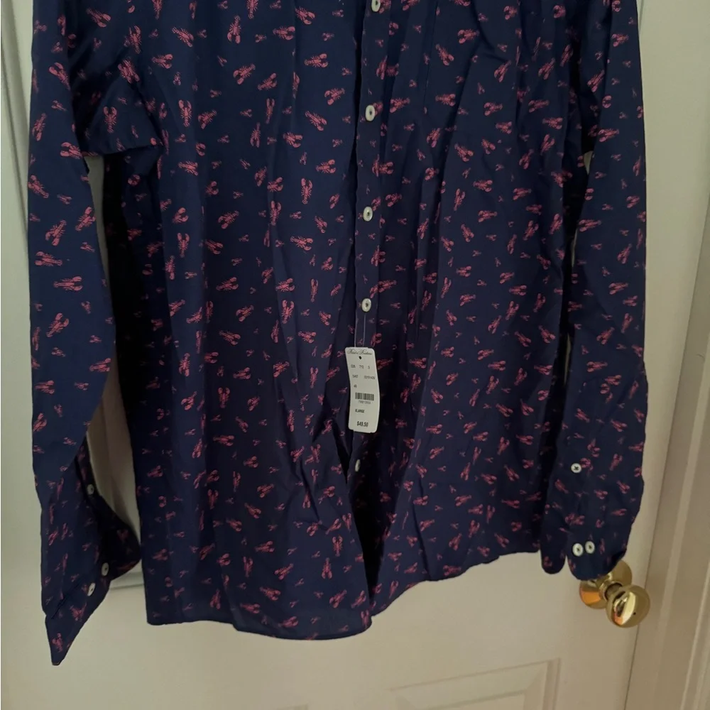 NWT Brooks Brothers Lobster Button Down Shirt