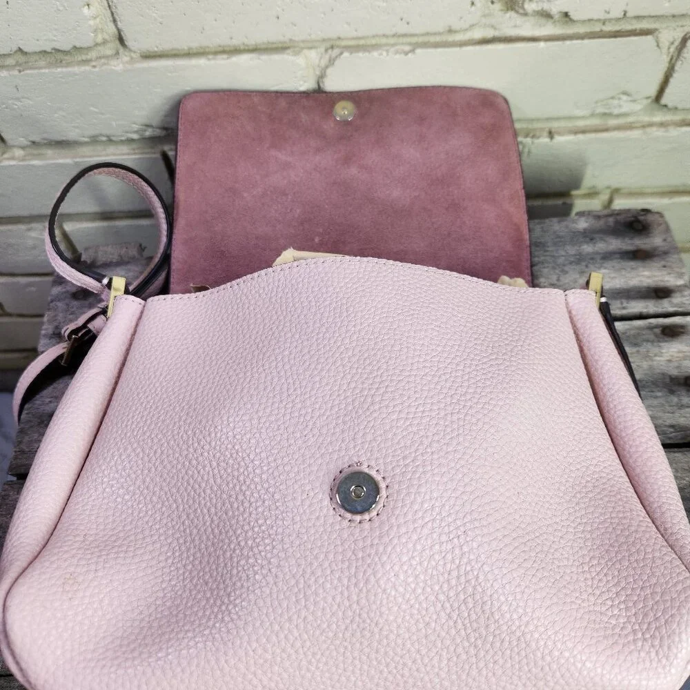 Euc Kate Spade Pershing Street Ava Warm Vellum Pink Crossbody Bag Purse