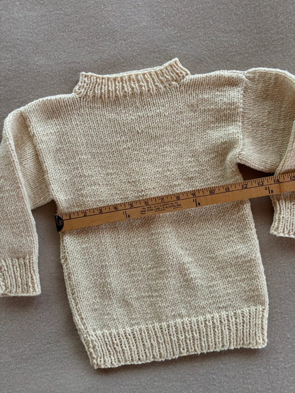 Vintage Hand Knit Woolen Sweater
