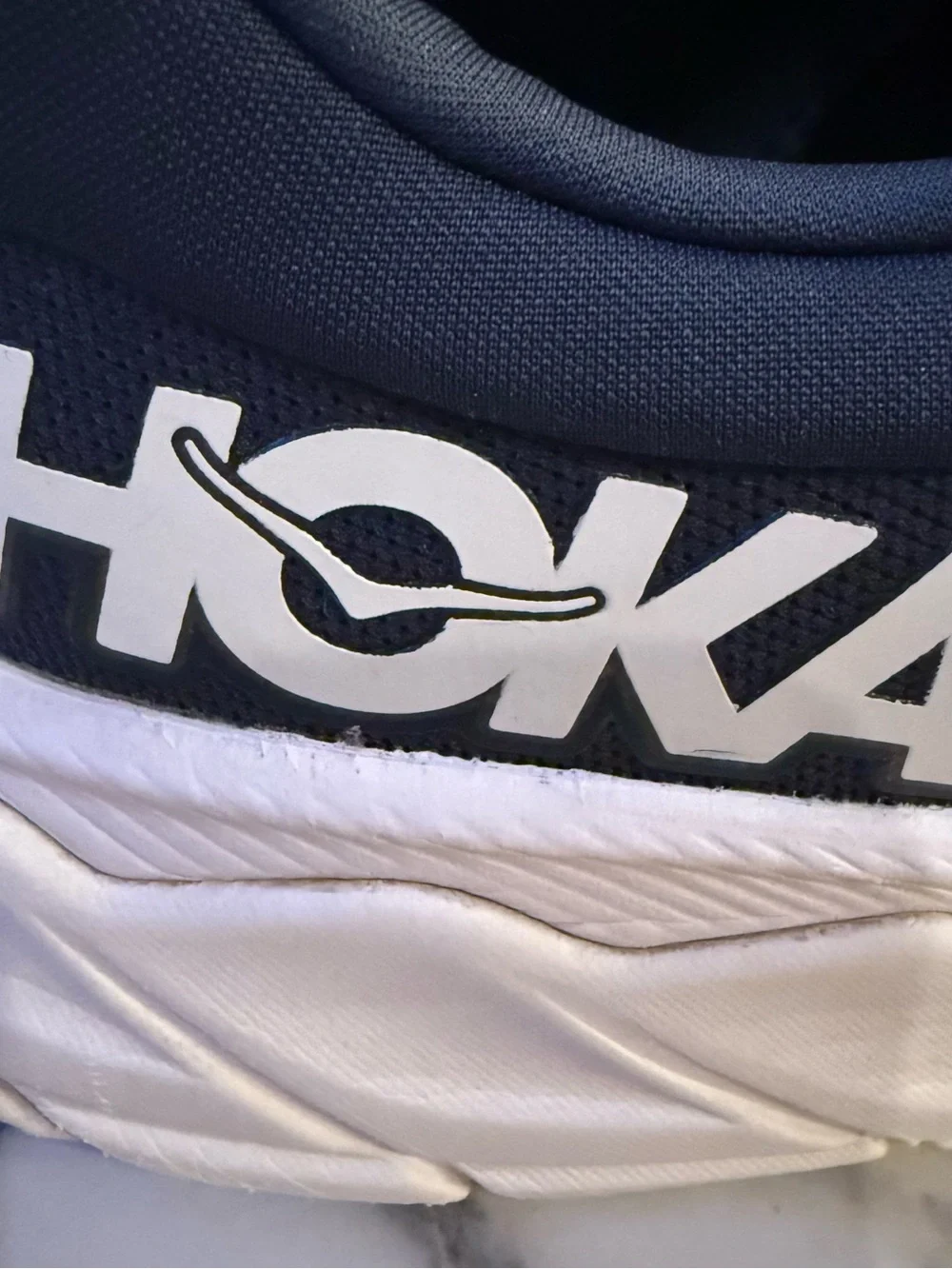 HOKA ONE ONE Arahi 7 Men's Running Shoes Navy Blue White Size 11EE