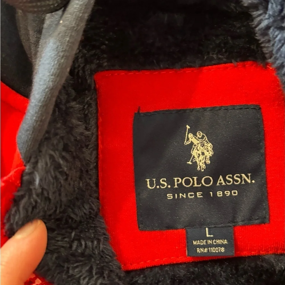 U.S. Polo Assn. bold red