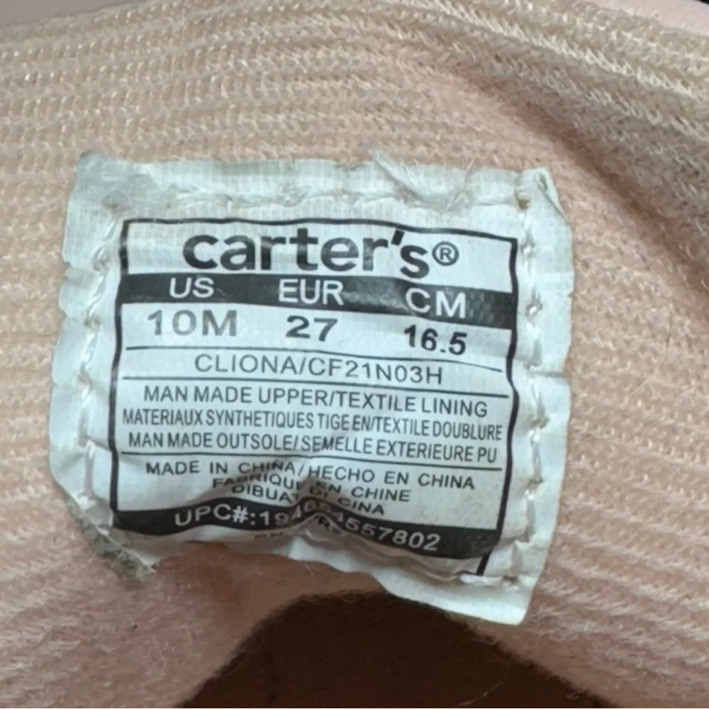 Carter’s Cliona Pink Weather Resistant Boots Size 10 Toddler