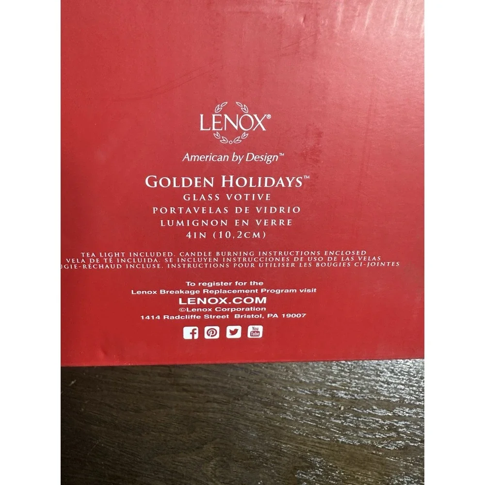 Lenox golden holidays