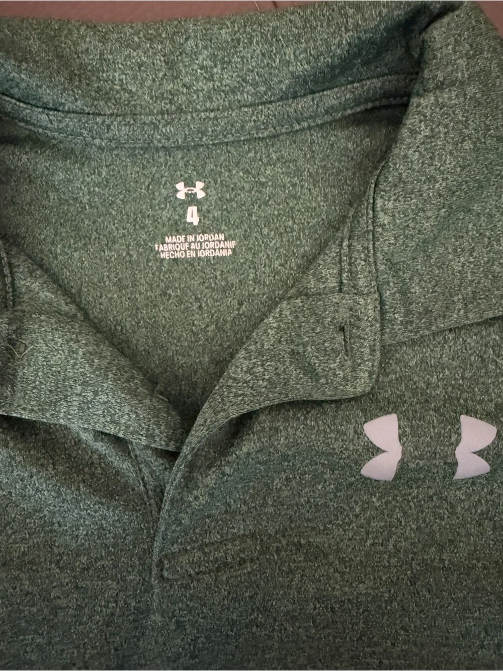 Under Armour wicking color moisture
