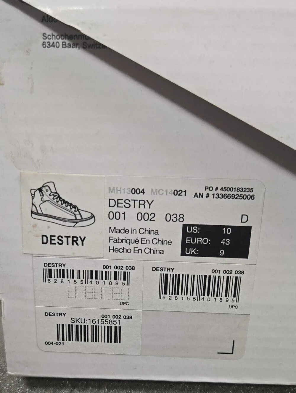 Aldo destry high