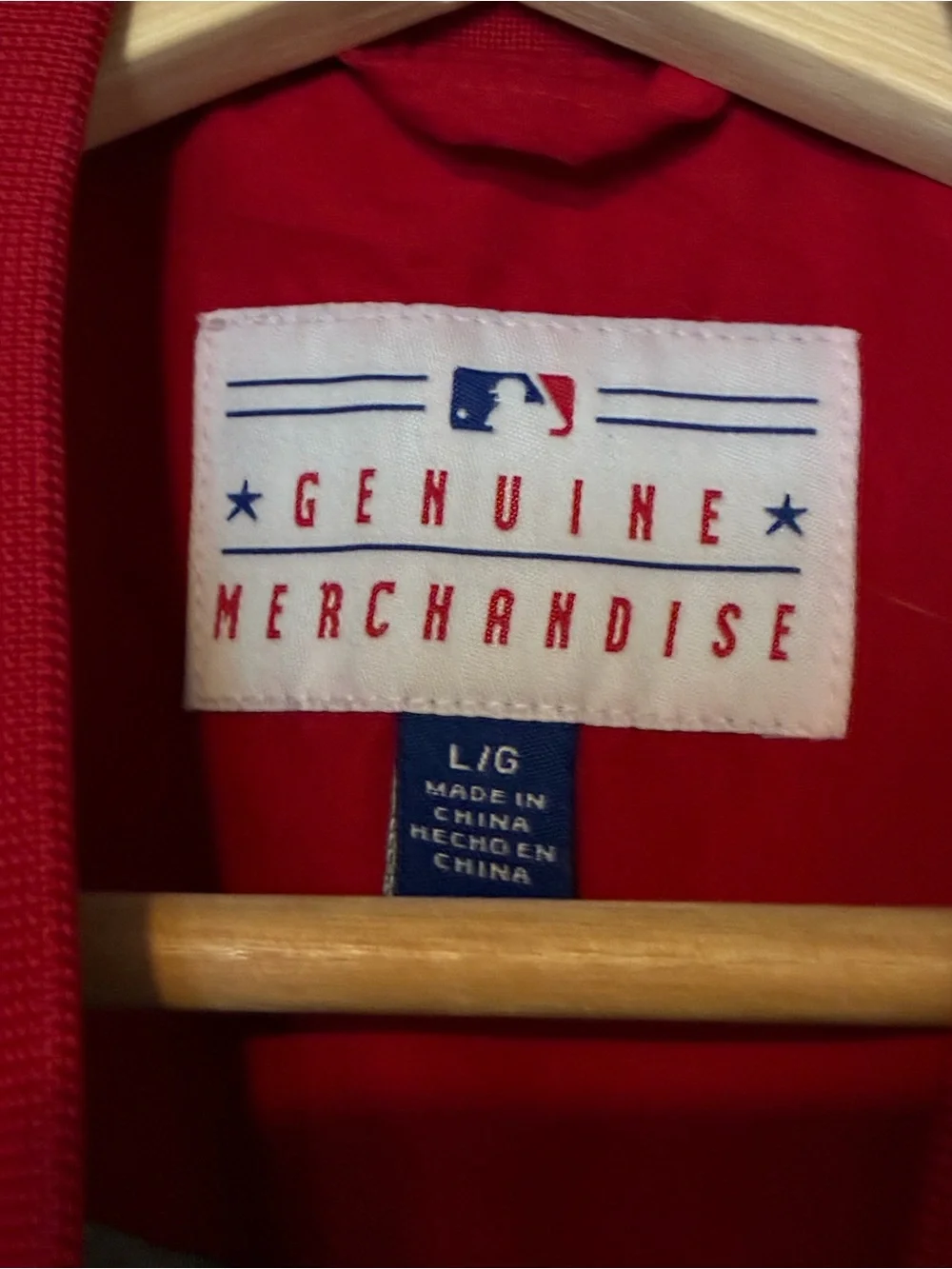 St Louis Cardinals Pull Over Jacket - Size L