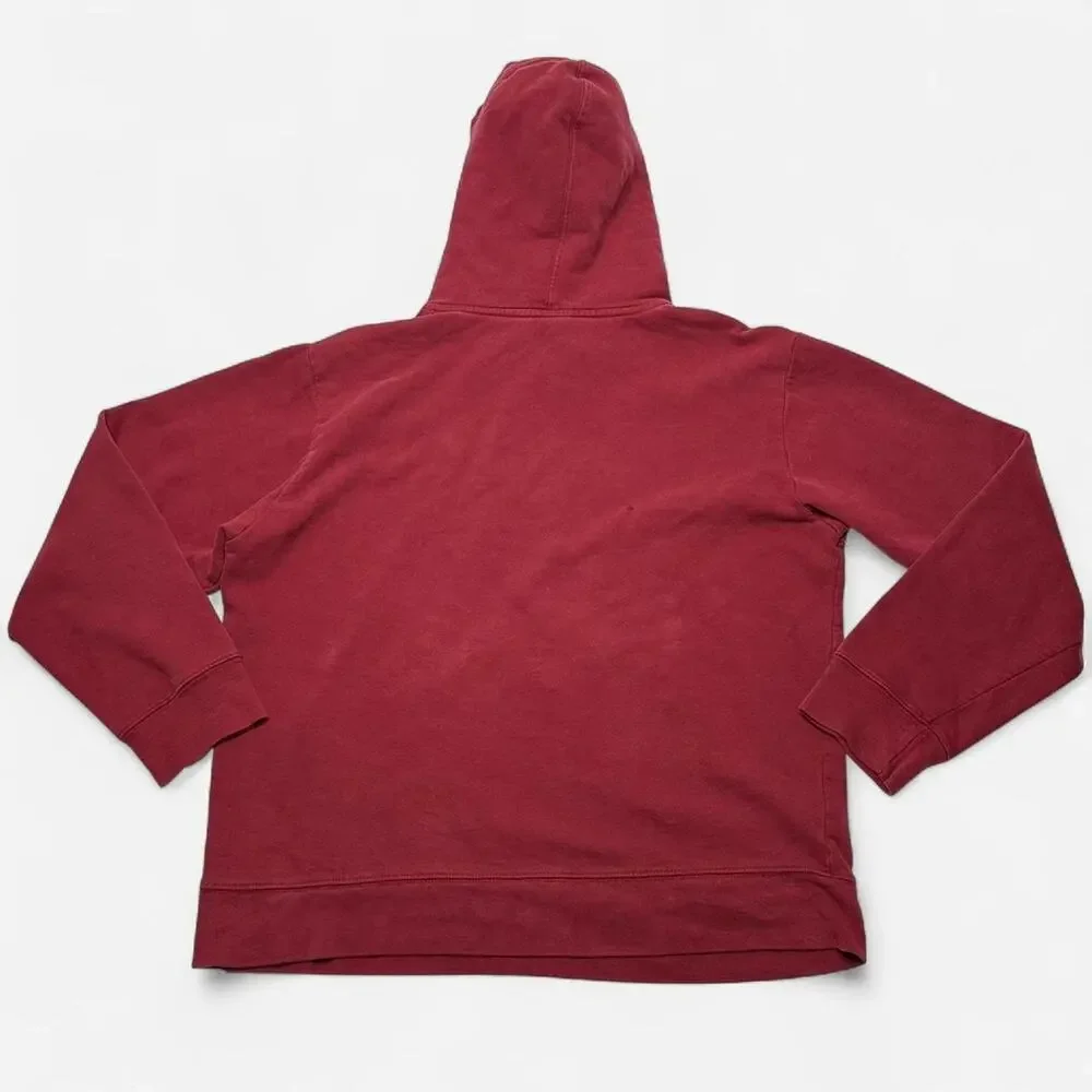 The North Face Red Graphic Hoodie Men’s Medium Pullover Since 1968