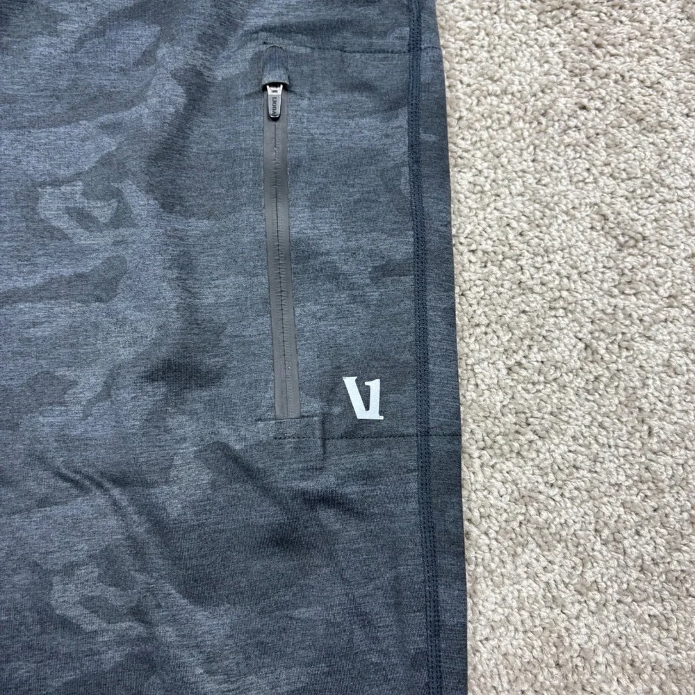 Vuori Mens Sunday Performance Jogger Black Camo Athletic Pants Small S V416