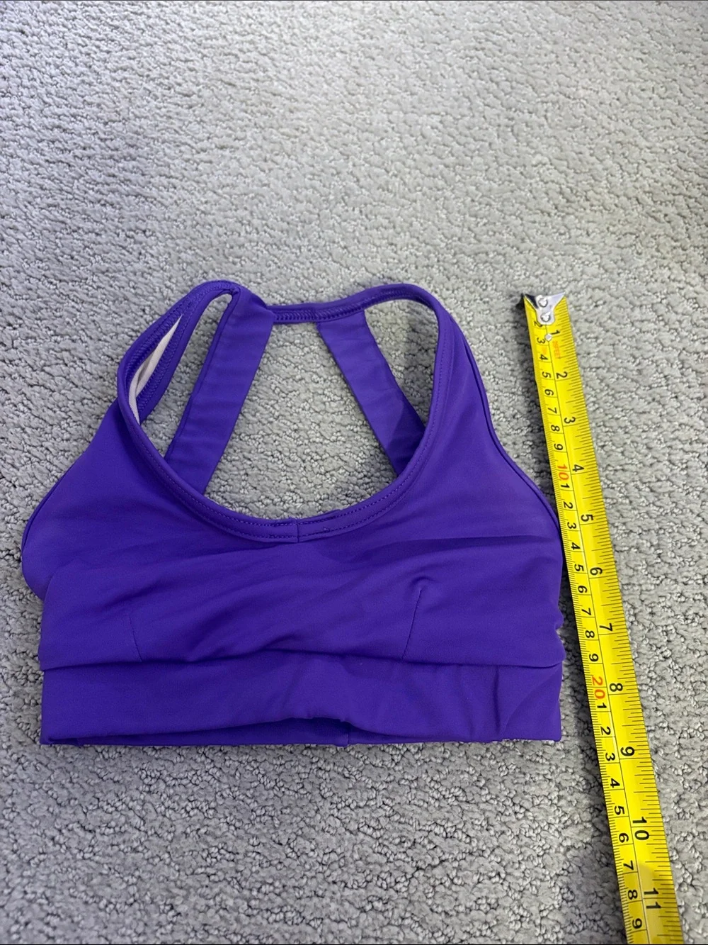 Purple girls Sports Bra - Unbranded Comfort Support
