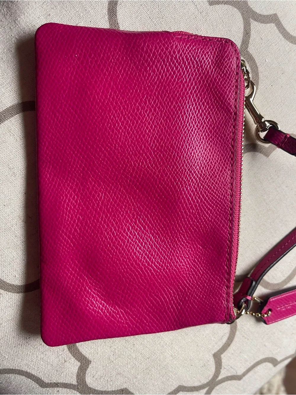 Coach wristlet vibrant