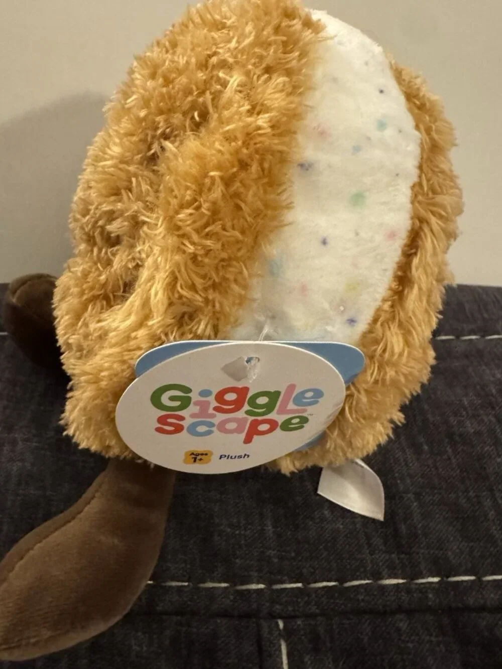 New Giggle Scape 6” Ice-cream Sandwich Plush CS8