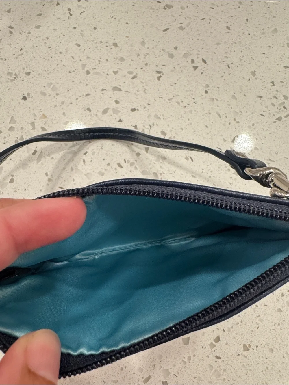Coach compact wristlet