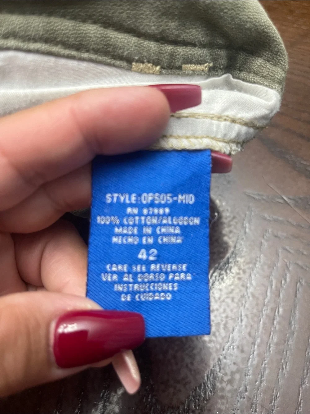 Vintage OP Men's Cargo Shorts in beige