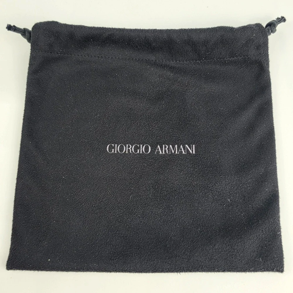 Giorgio Armani faceted black