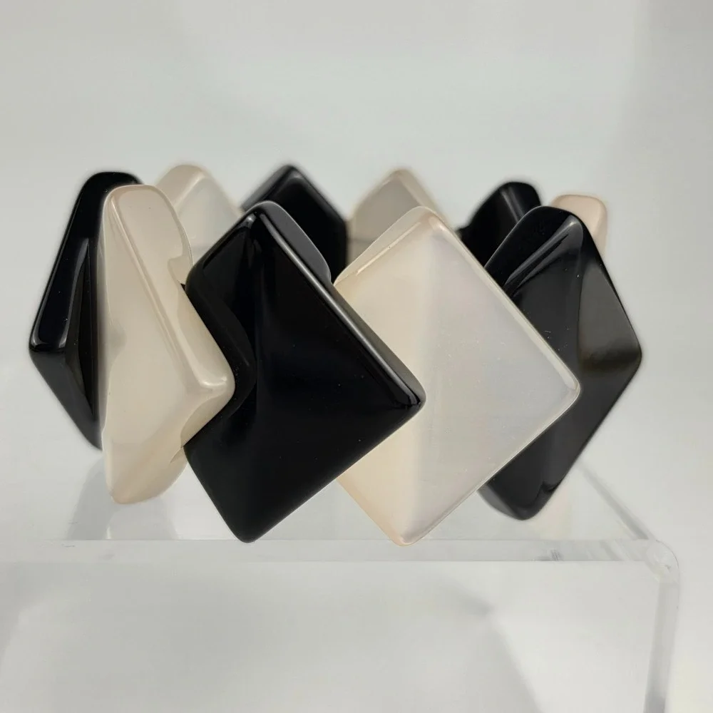 Giorgio Armani faceted black