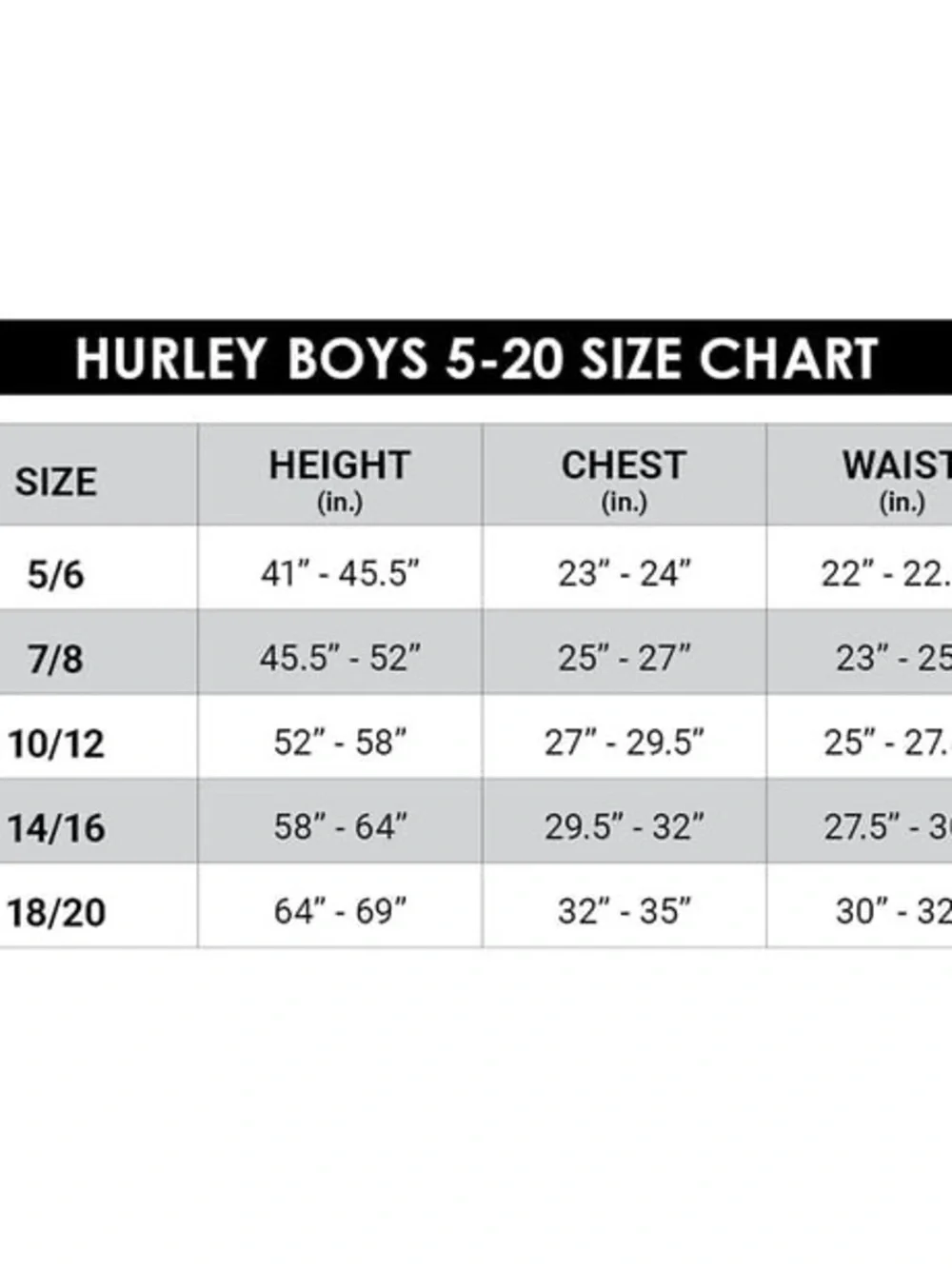 Hurley h20 dri