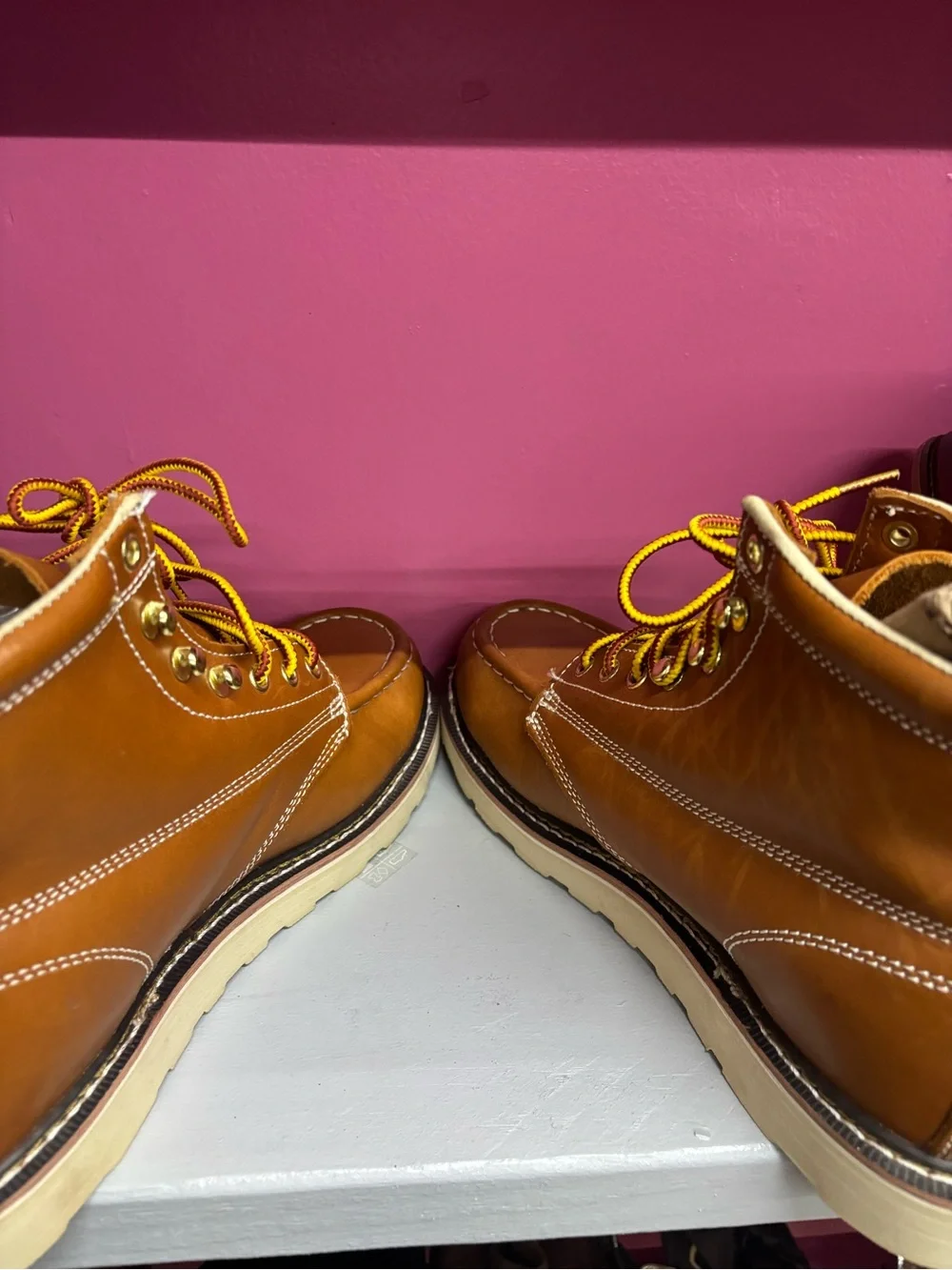 EVERBOOTS tan leather