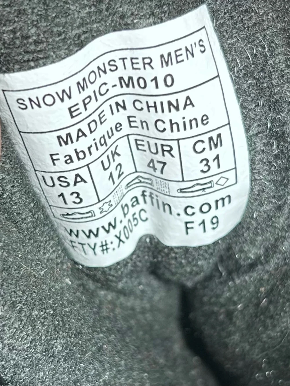 Baffin durable insulated