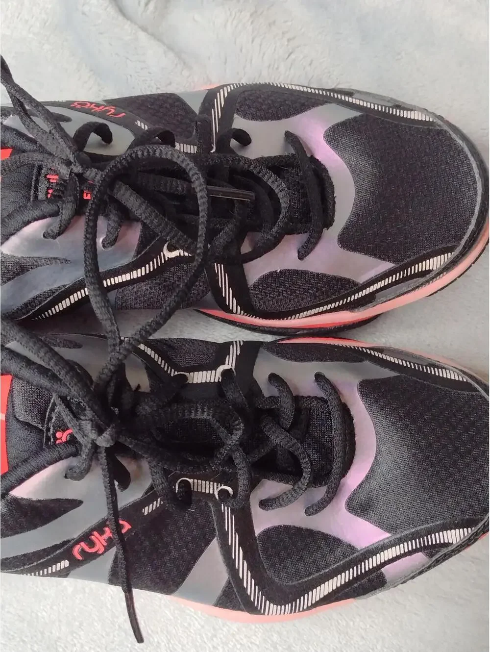 NWOT Ryka Women's Black/Pink/Influence Training Sneakers Size 6M