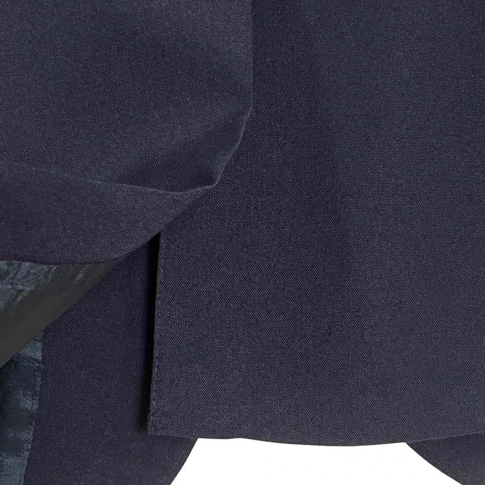 David Taylor Mens‎ Blazer 46R Navy Blue Gold Crest Buttons Sport Coat Jacket