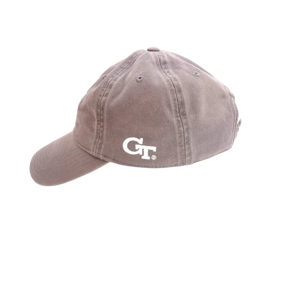 Legacy Georgia Tech Yellow Jackets‎ Hat Mens OSFM Grey Excellent Buzz Mascot Cap